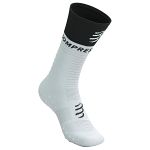 Compressport Mid Compression Socks White / Black